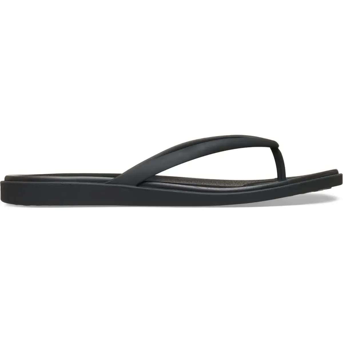Miami Women's Round Toe Flip Flops, Lightweight Slip On Summer Flat Sandals, Solid EVA Casual Beach Slides