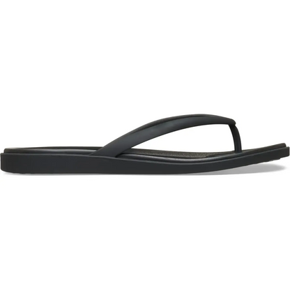 Miami Women's Round Toe Flip Flops, Lightweight Slip On Summer Flat Sandals, Solid EVA Casual Beach Slides