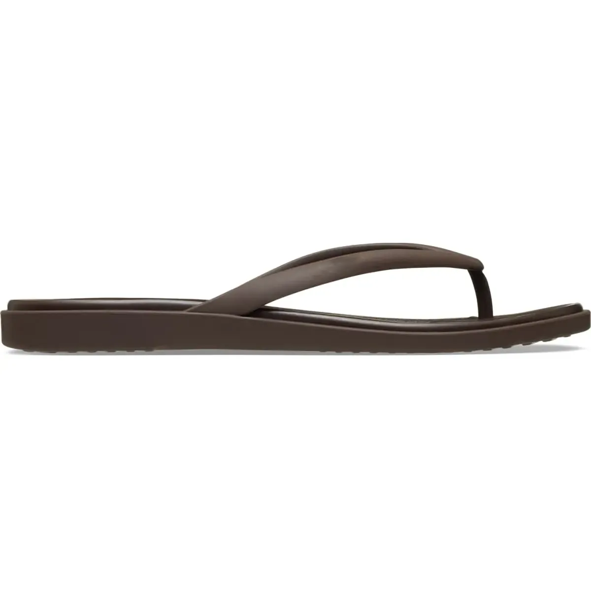 Miami Women's Round Toe Flip Flops, Lightweight Slip On Summer Flat Sandals, Solid EVA Casual Beach Slides